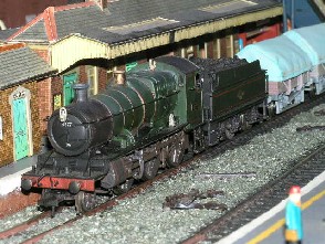 Solihull Model Railway Circle - 4377 in BR Green