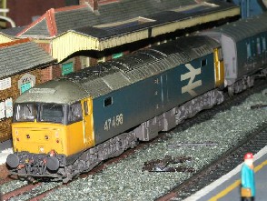 Solihull Model Railway Circle - 47456 BR Large Logo Blue
