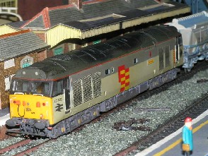 Solihull Model Railway Circle - 50149 'Defiance' Railfreight 3 Tone Grey