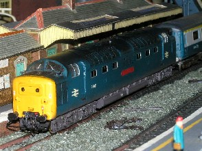 Solihull Model Railway Circle - 55014 'The Duke of Wellington's Regiment' BR Blue