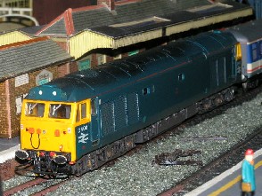 Solihull Model Railway Circle - D400 BR Blue