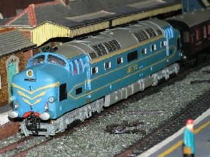 Solihull Model Railway Circle - English Electric prototype 'Deltic'