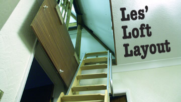 Solihull Model Railway Circle - Les' Loft Layout
